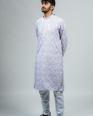 Aarav Chikankari Kurta Set