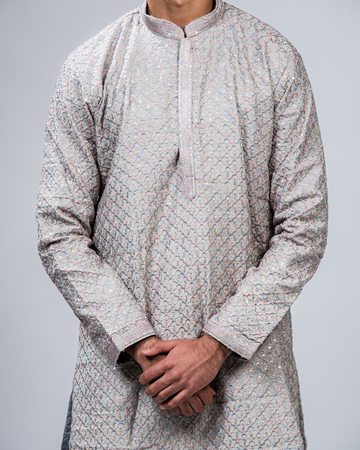 Aarush Chikankari Kurta Set