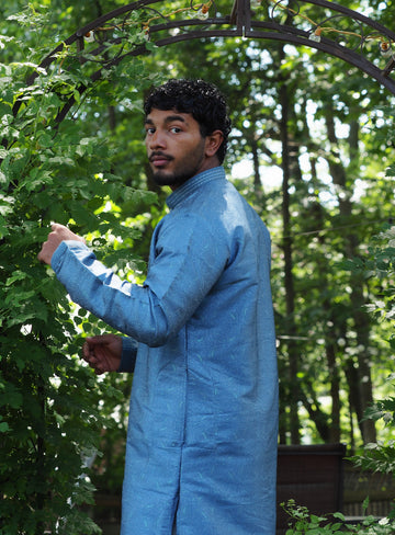 Paisley Jacquard Kurta set