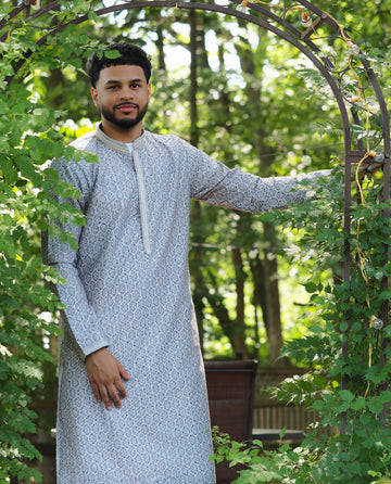 Threadwork kurta set
