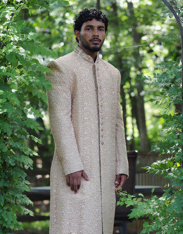 Gold Shimmer Sherwani