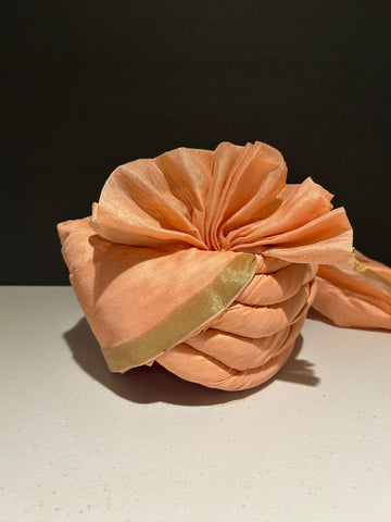 Peach Pagdi / Turban