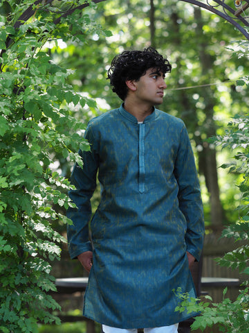 Ikat print Kurta set